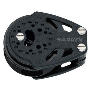 Harken Carbo Ratchet Blok 75 mm enkelt, skildpadde-1