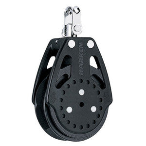Harken Carbo Ratchamatic Blok 75 mm enkelt/svirvel-1