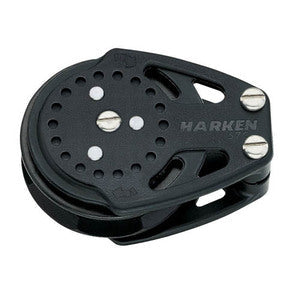 Harken Carbo Ratchamatic Blok 75 mm enkelt, skildp-1