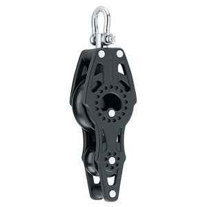 Harken Carbo Blok 75 mm enkelt, hunsvot, violin-1