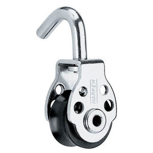 Harken 16 mm Blok enkelt, krog-1