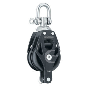 Harken Element blok 45 mm dobbelt m. svirvel og Ca-1