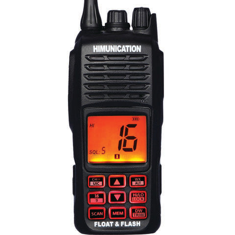 HM160-MAX Bærbar VHF Radio 6w m. ATIS og L1 + L2-1