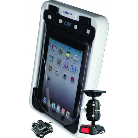 MarinePod iPad holder og vandtæt OverBoard Etui med flexibelt ROKK beslag-1