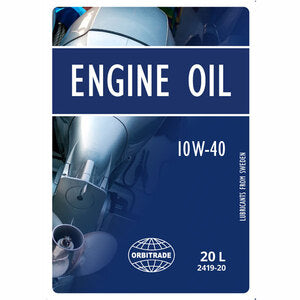 Orbitrade Motorolie Halvsyntetisk 10W-40 20L-1