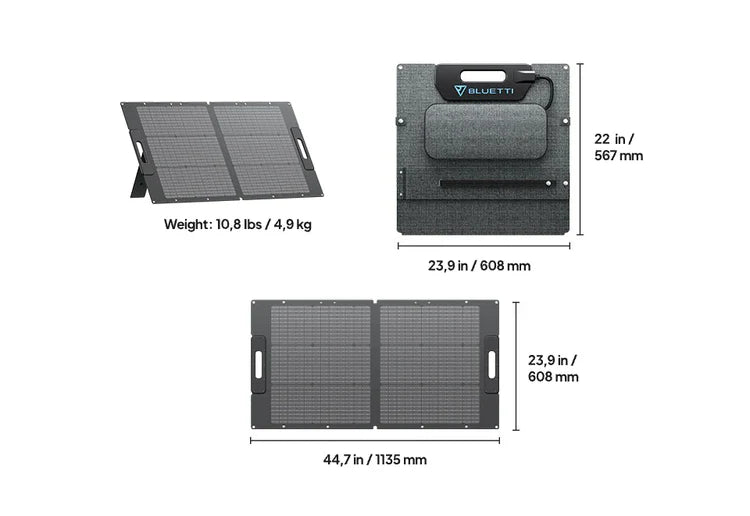 BLUETTI 100W Solar Panel | 100W-4