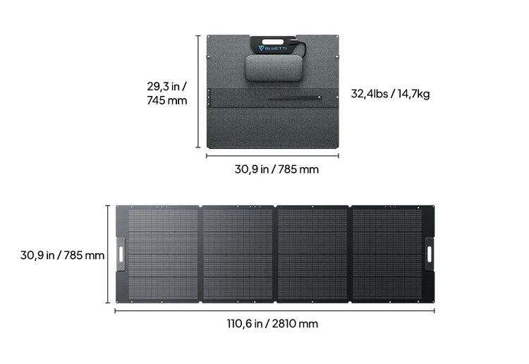 BLUETTI 350W Solar Panel | 350W-5