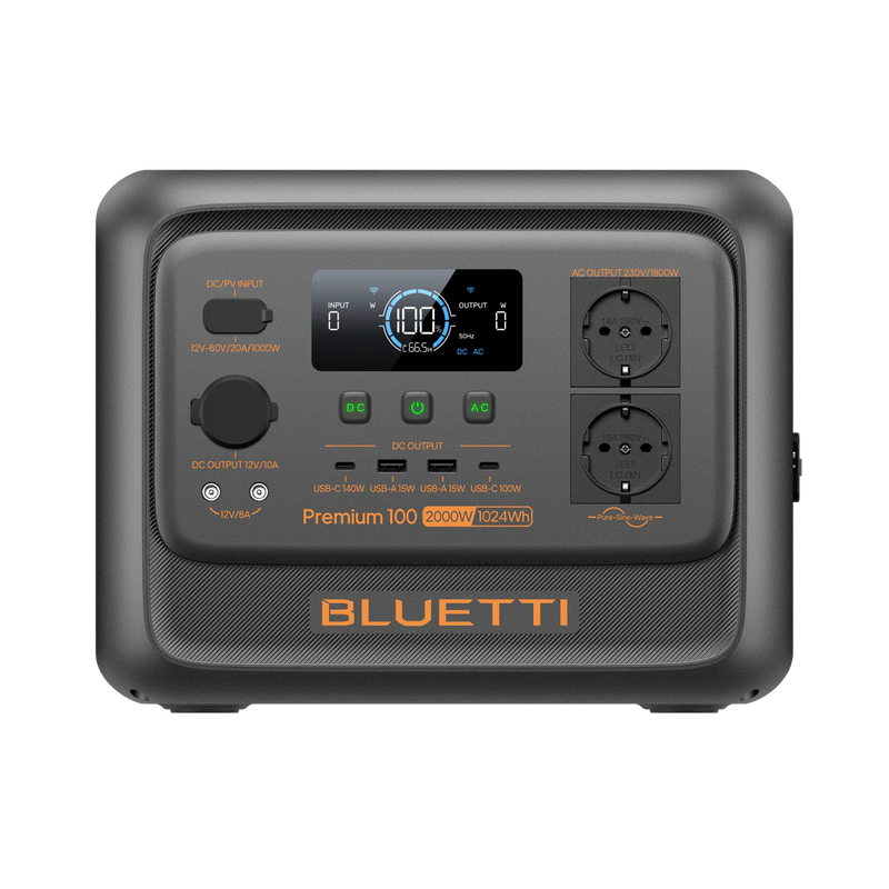 BLUETTI Premium 100 V2 Portable Power Station | 2.000W 1.024Wh-1