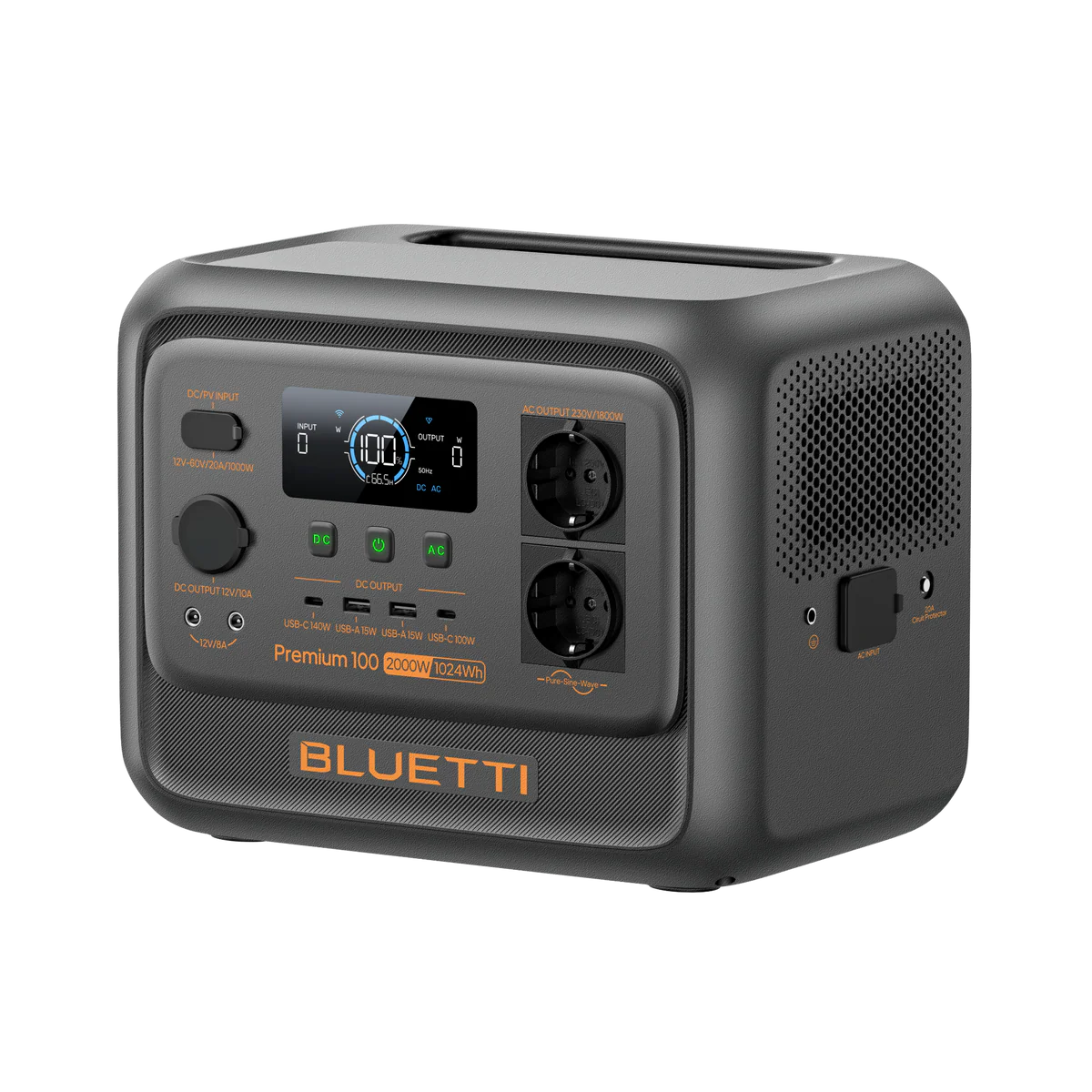 BLUETTI Premium 100 V2 Portable Power Station | 2.000W 1.024Wh-3