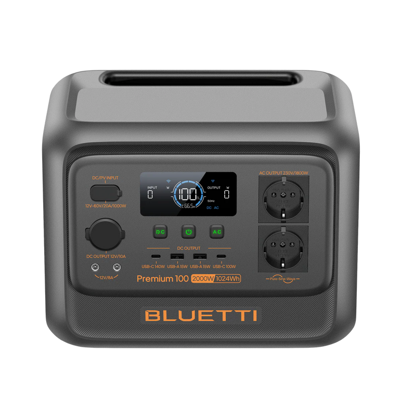 BLUETTI Premium 100 V2 Portable Power Station | 2.000W 1.024Wh-2