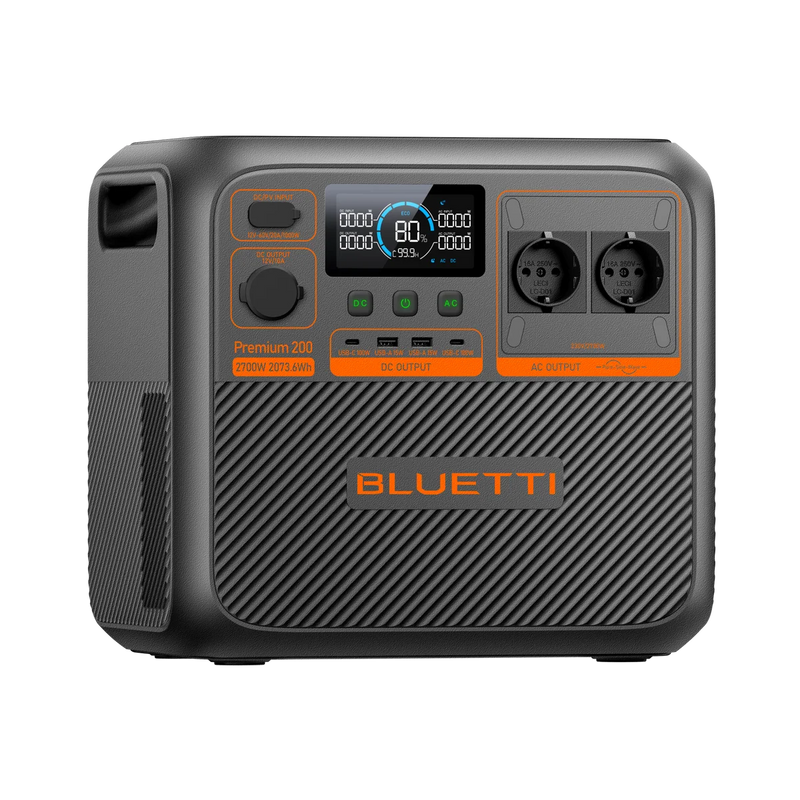 BLUETTI Premium 200 V2 Portable Power Station | 2.700W 2.073,6Wh-3