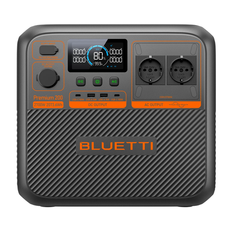 BLUETTI Premium 200 V2 Portable Power Station | 2.700W 2.073,6Wh-1