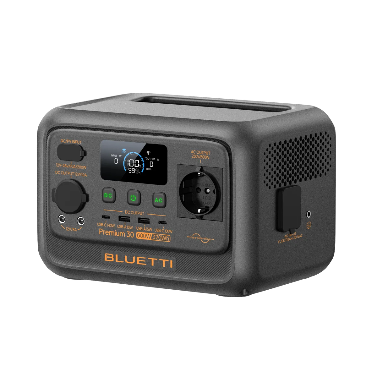 BLUETTI Premium 30 V2 Portable Power Station | 600W 320Wh-3