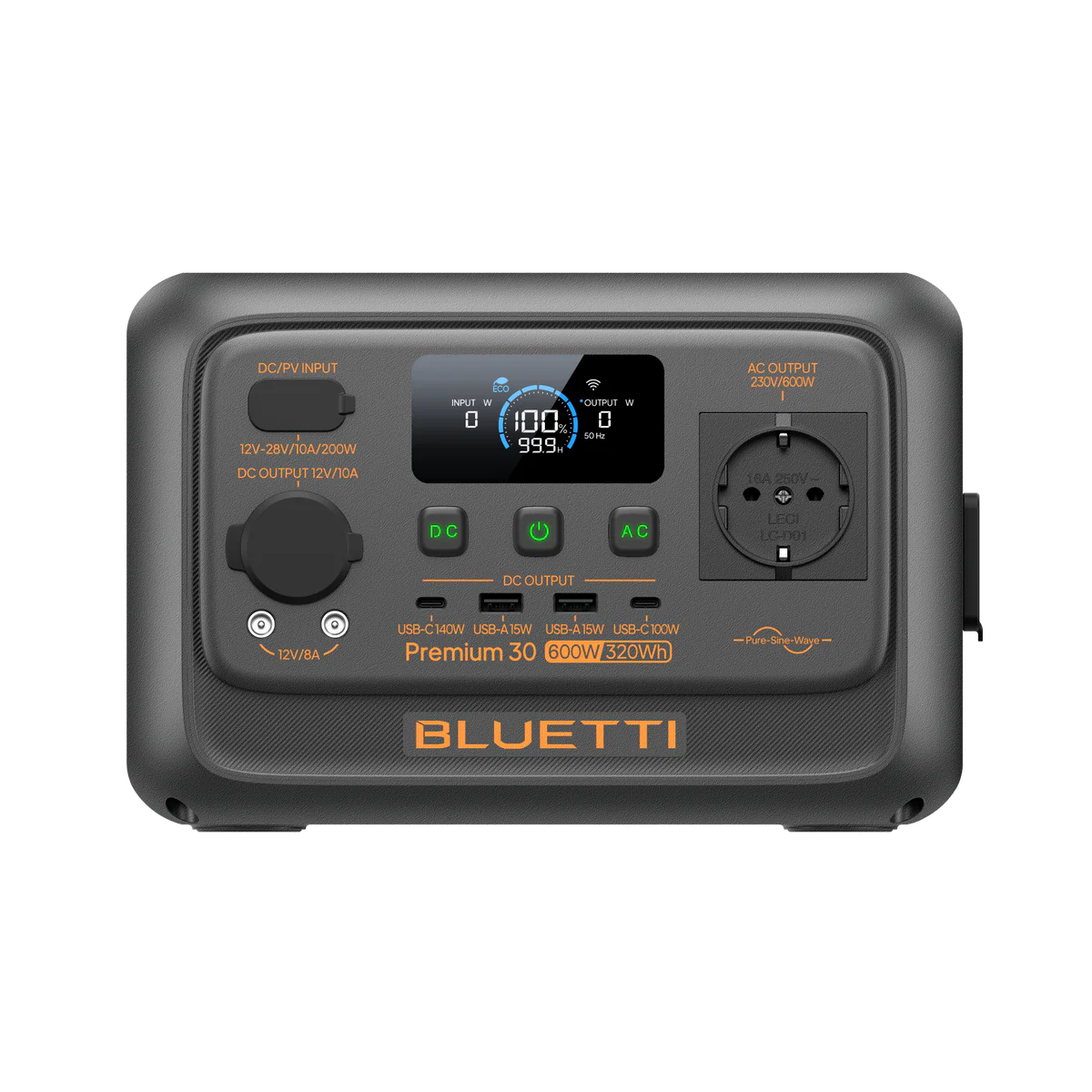BLUETTI Premium 30 V2 Portable Power Station | 600W 320Wh