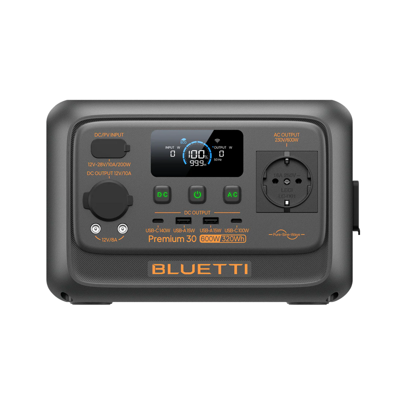 BLUETTI Premium 30 V2 Portable Power Station | 600W 320Wh-1