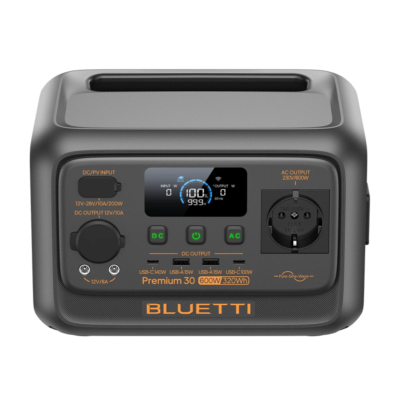 BLUETTI Premium 30 V2 Portable Power Station | 600W 320Wh-2