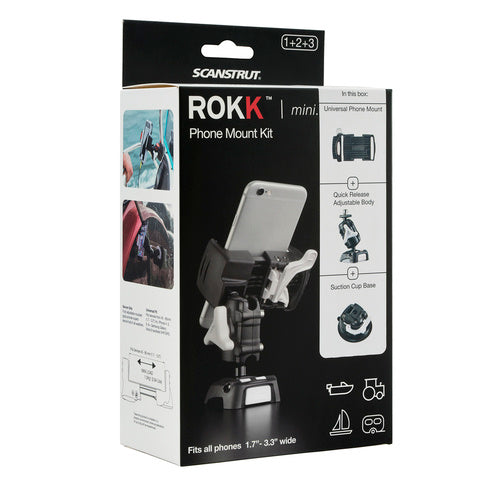 ROKK mini GPS og telefon monteringskit m. sugekop. rls-509-405-1