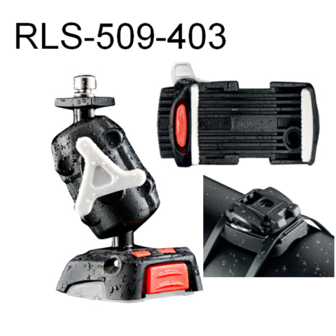 ROKK Mini Phone Mount kit with Cable‐Tie Base RLS‐509‐403-1