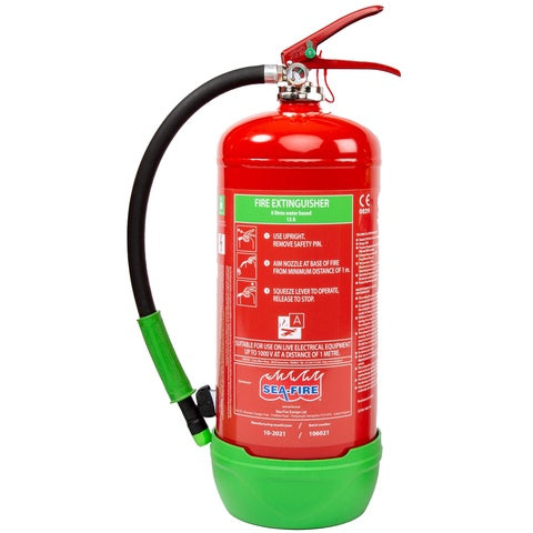 Sea-Fire AVD bærbar lithium-ion ildslukker 6L MED/SOLAS-1