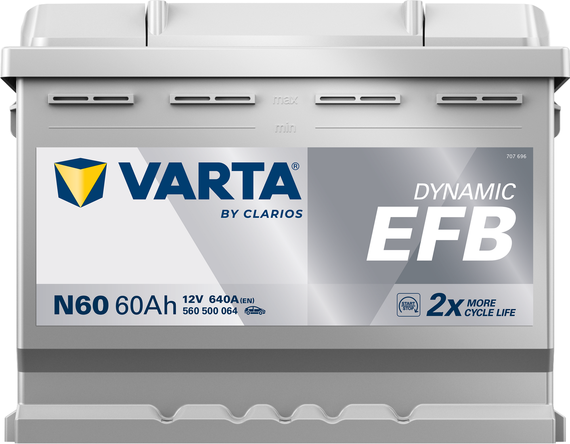 VARTA Dynamic EFB batteri 12V 60Ah N60-3