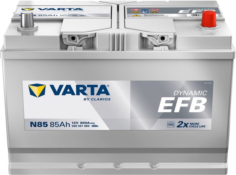 VARTA Dynamic EFB batteri 12V 85Ah N85-1
