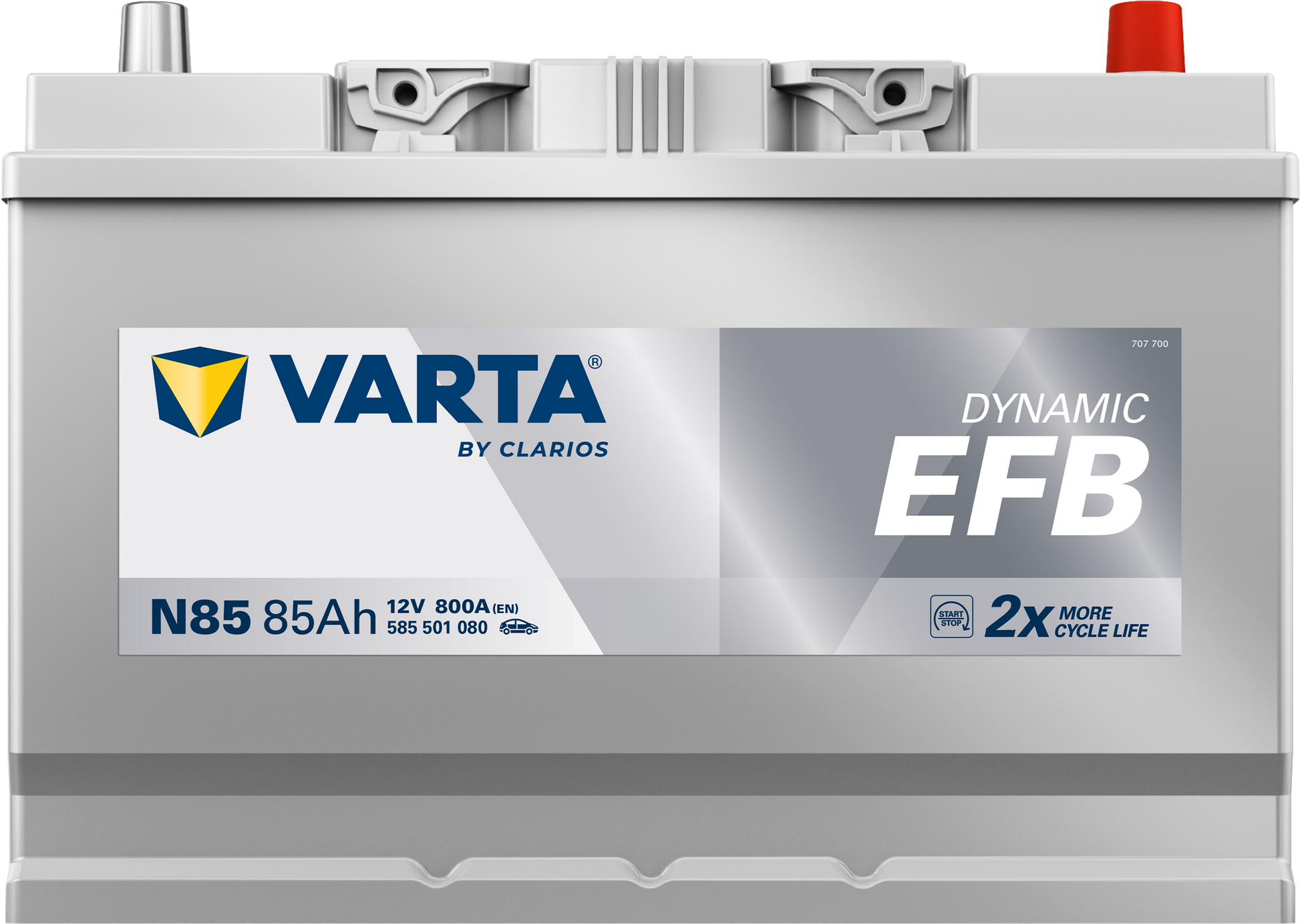 VARTA Dynamic EFB batteri 12V 85Ah N85-3