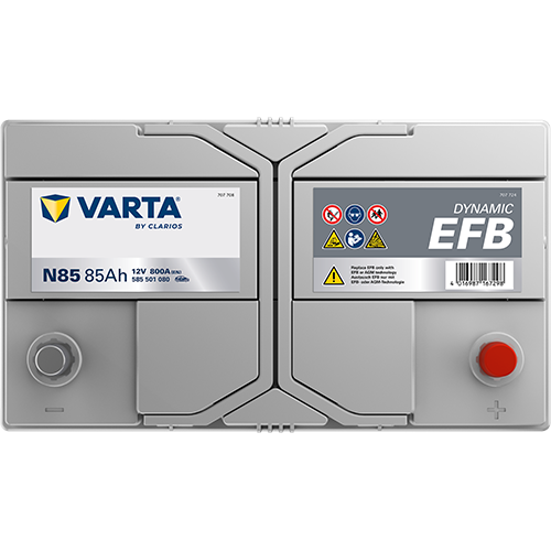 VARTA Dynamic EFB batteri 12V 85Ah N85-4