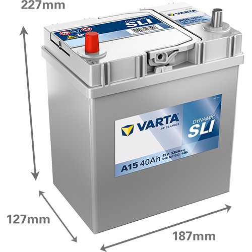 VARTA Dynamic SLI batteri 12V 40Ah A15