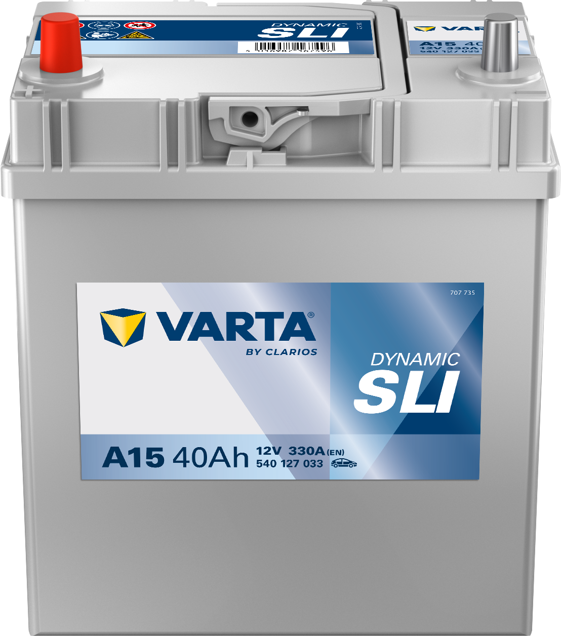 VARTA Dynamic SLI batteri 12V 40Ah A15