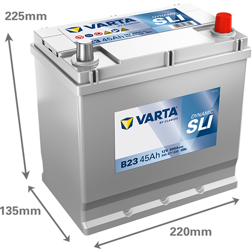 VARTA Dynamic SLI batteri 12V 45Ah B23-2