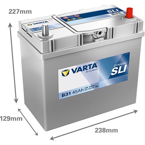 VARTA Dynamic SLI batteri 12V 45Ah B31