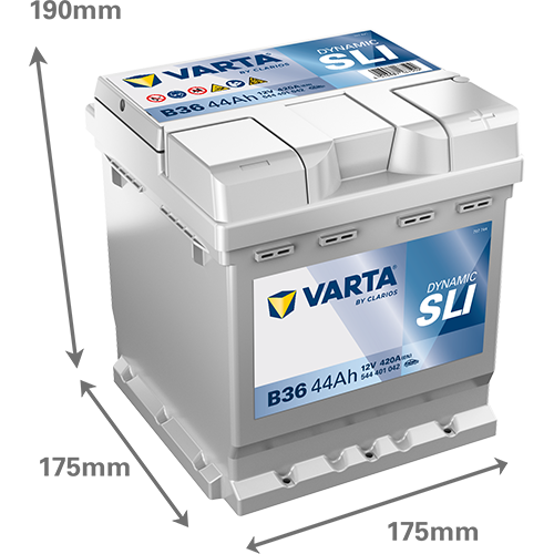 VARTA Dynamic SLI batteri 12V 44Ah B36