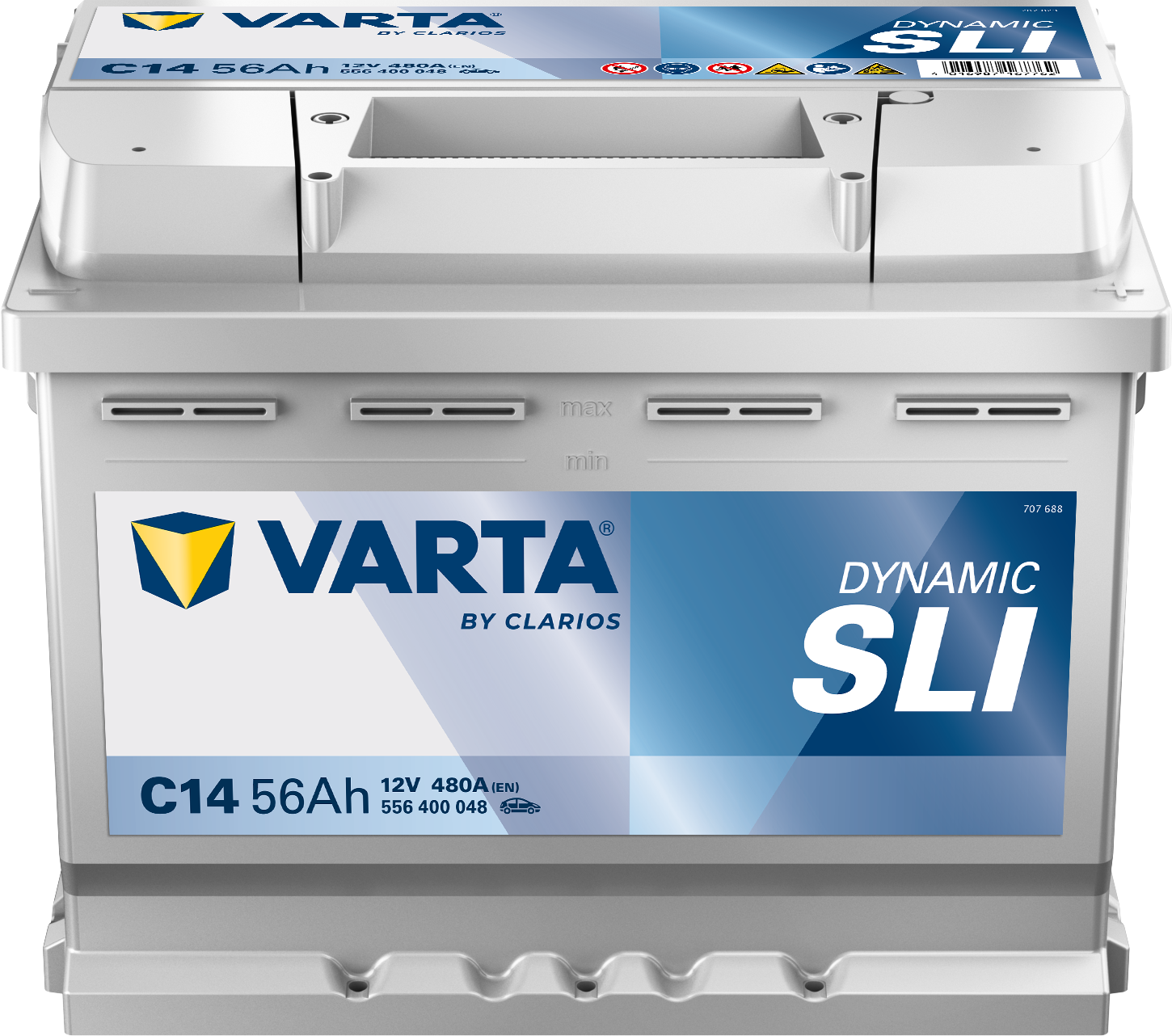 VARTA Dynamic SLI batteri 12V 56Ah C14-1