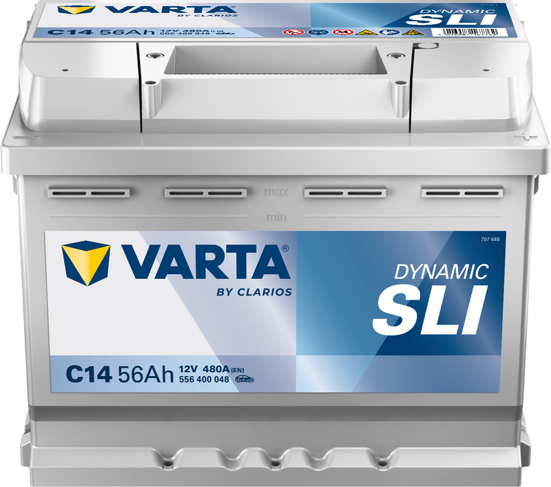 VARTA Dynamic SLI batteri 12V 56Ah C14-1