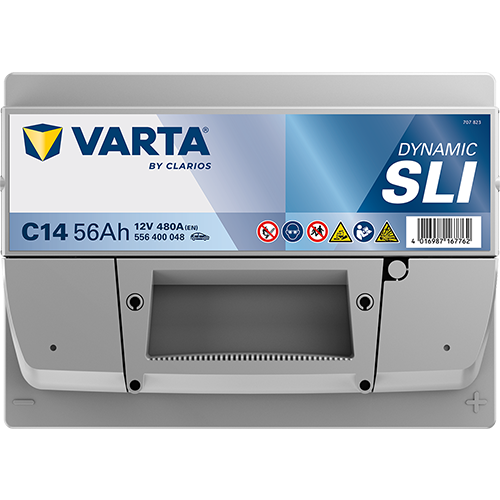 VARTA Dynamic SLI batteri 12V 56Ah C14-4