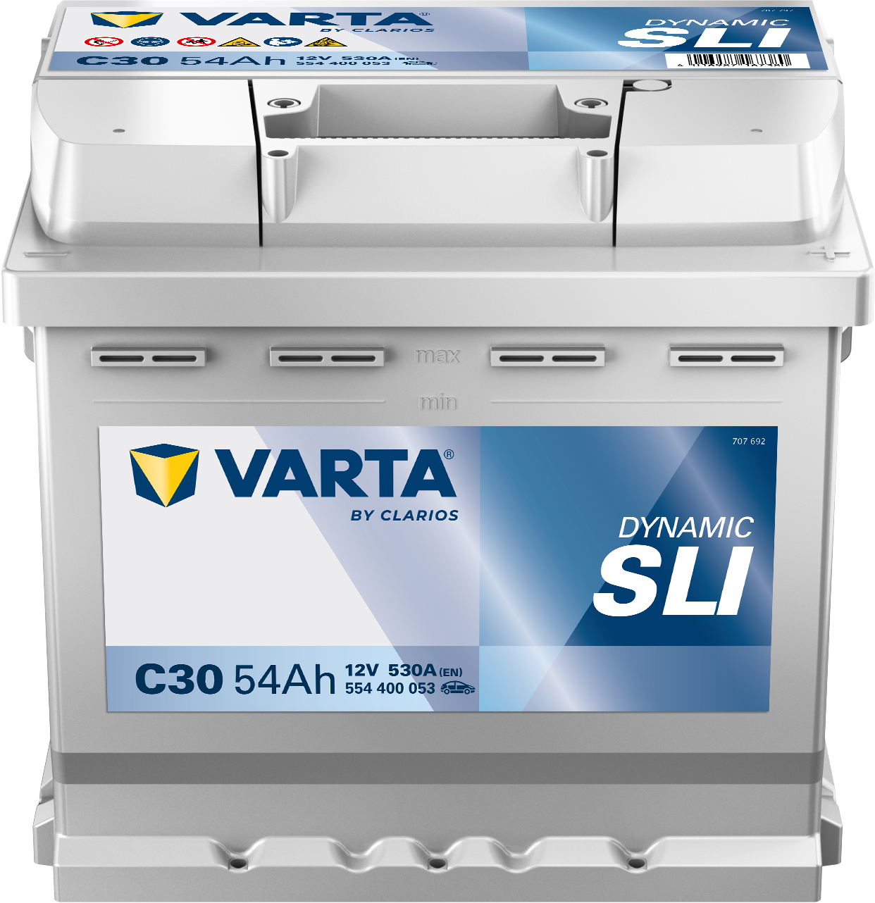VARTA Dynamic SLI batteri 12V 54Ah C30-1