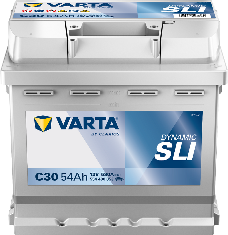 VARTA Dynamic SLI batteri 12V 54Ah C30-1