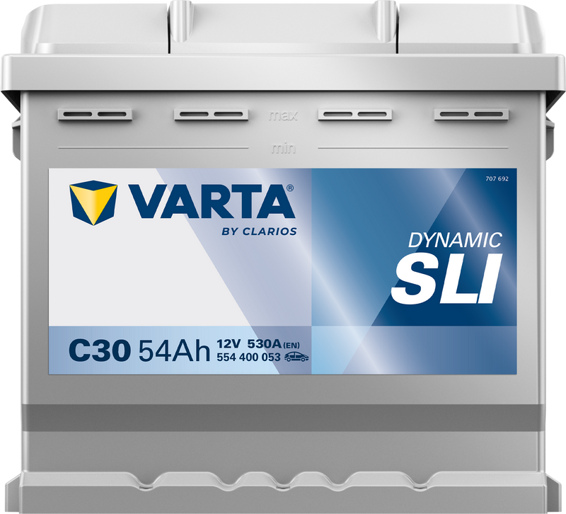 VARTA Dynamic SLI batteri 12V 54Ah C30-3