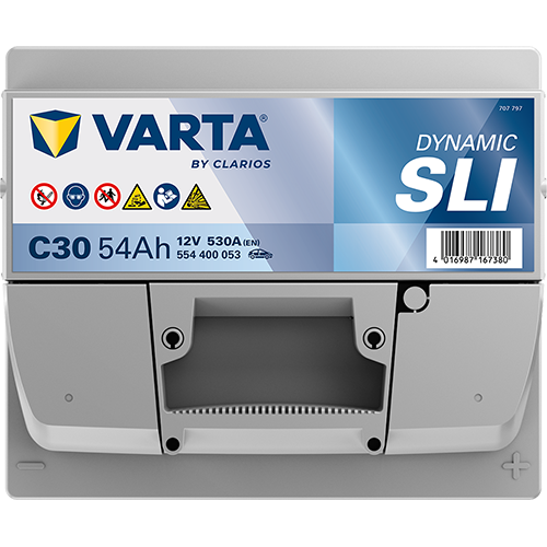 VARTA Dynamic SLI batteri 12V 54Ah C30-4