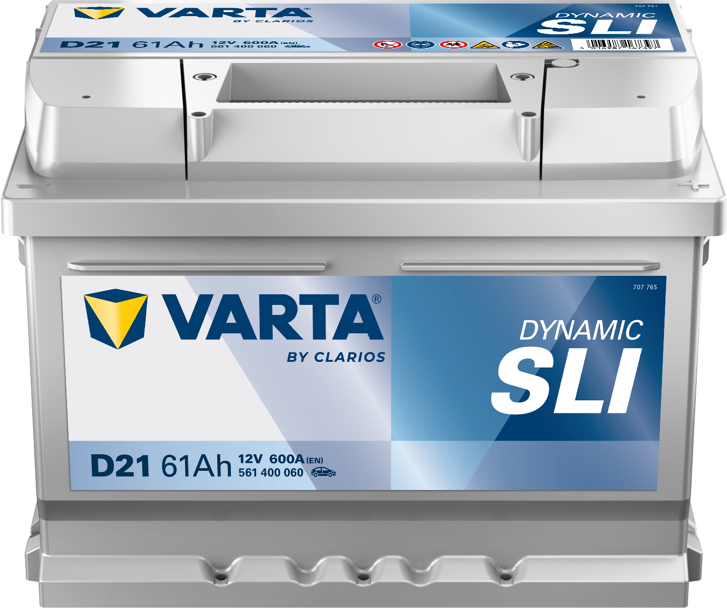 VARTA Dynamic SLI batteri 12V 61Ah D21