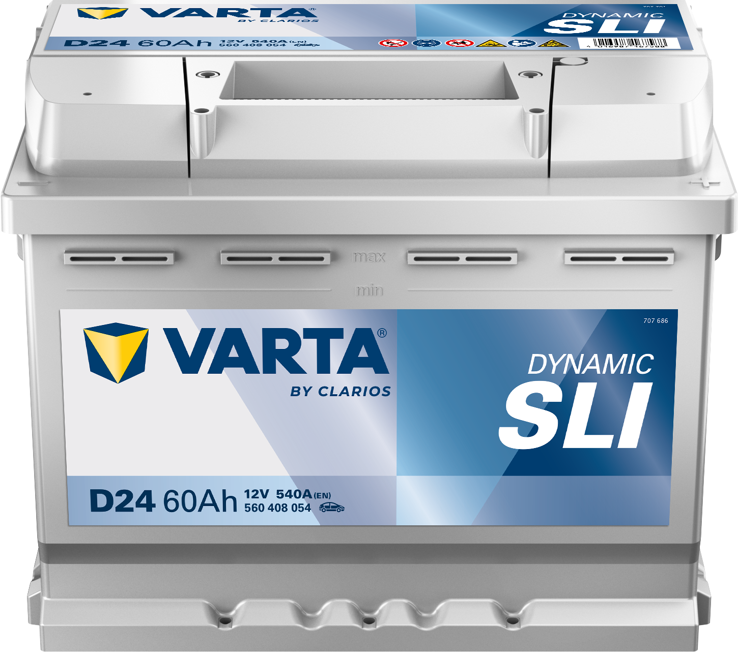 VARTA Dynamic SLI batteri 12V 60Ah D24-1