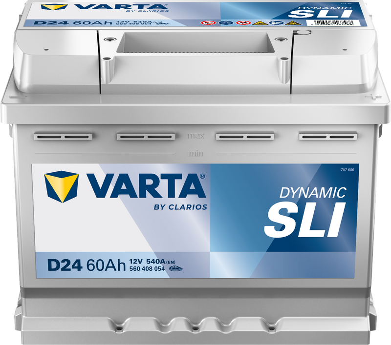 VARTA Dynamic SLI batteri 12V 60Ah D24-1