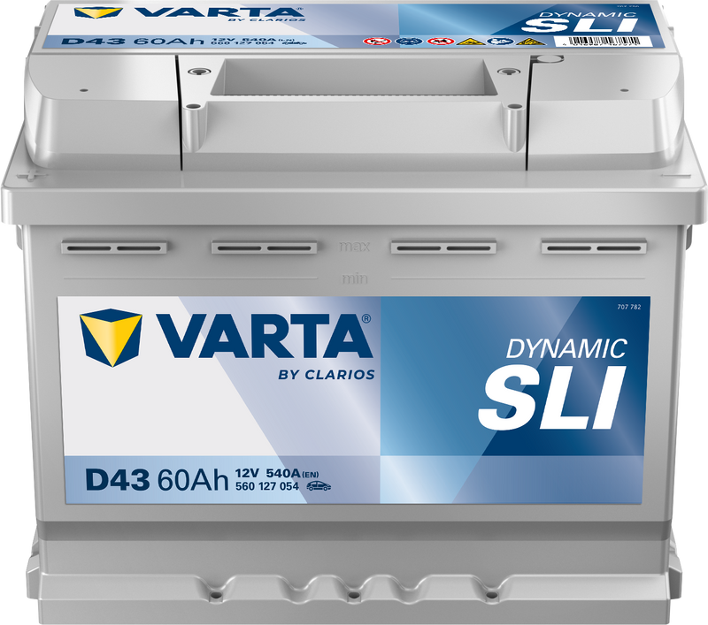 VARTA Dynamic SLI batteri 12V 60Ah D43-1