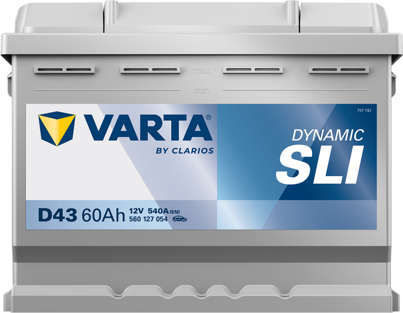 VARTA Dynamic SLI batteri 12V 60Ah D43-3