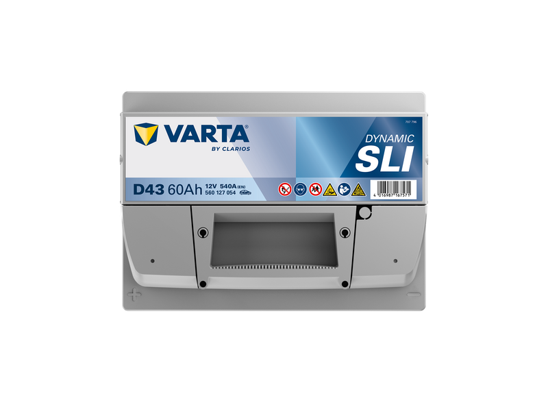 VARTA Dynamic SLI batteri 12V 60Ah D43-4