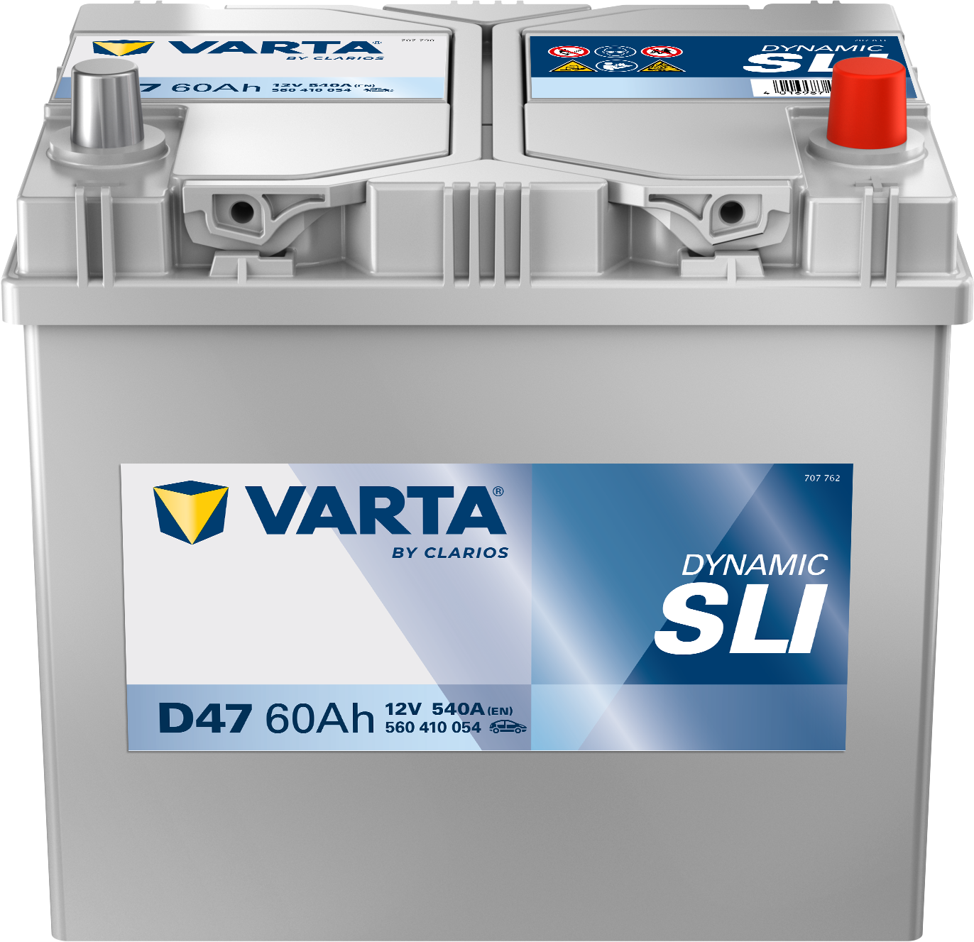VARTA Dynamic SLI batteri 12V 60Ah D47-1