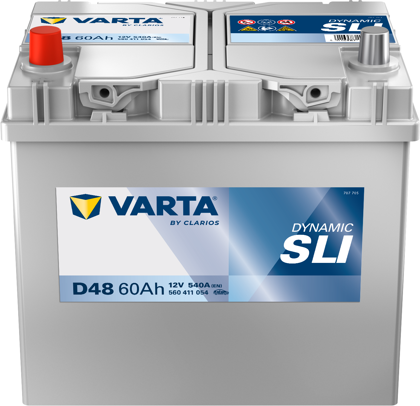 VARTA Dynamic SLI batteri 12V 60Ah D48-1