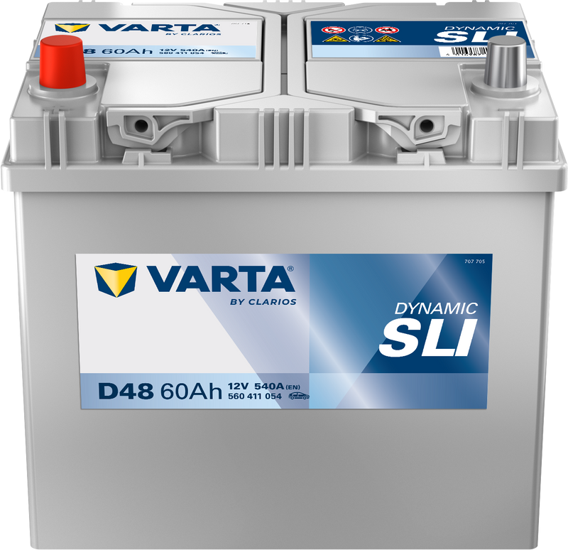 VARTA Dynamic SLI batteri 12V 60Ah D48-1