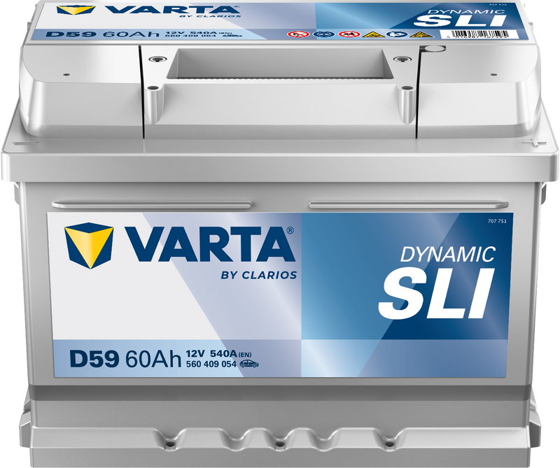 VARTA Dynamic SLI batteri 12V 60Ah D59-1