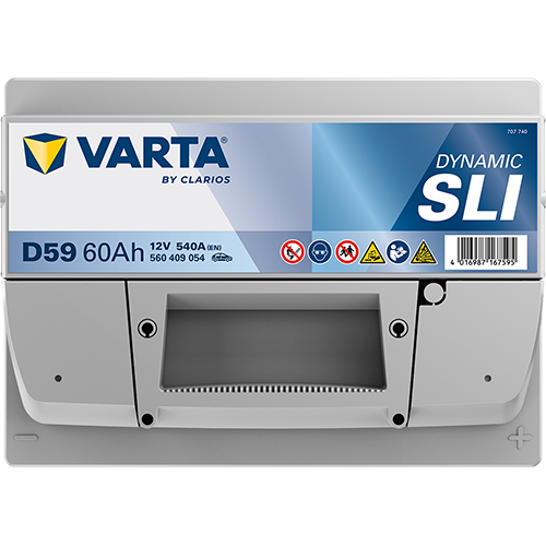 VARTA Dynamic SLI batteri 12V 60Ah D59-4